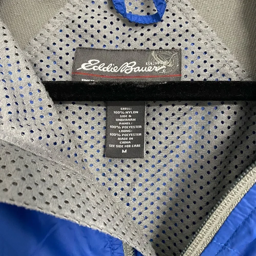 Eddie Bauer Rain Jacket Men Size M
